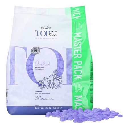 Воск горячий плёночный ITALWAX TOP Line Орхидея гранулы 1,5 кг 