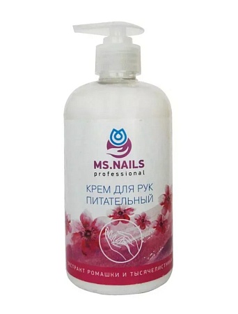 Крем для рук питательный MS. NAILS 500 мл 