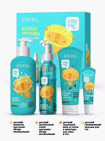 Детский набор ESTEL LITTLE ME &quot;Весёлая прогулка&quot; 