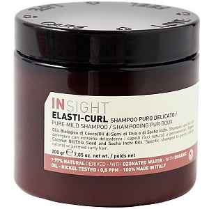 Увлажняющий шампунь-воск для кудрявых волос ELASTI-CURL INSIGHT 200 мл Увлажняющий шампунь-воск для кудрявых волос ELASTI-CURL INSIGHT 200 мл