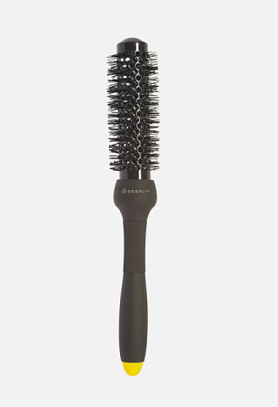 Термобрашинг DEWAL pro BANANA black, керамика, нейлоновая щетина d 25*38 мм 