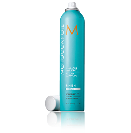 Сияющий лак для волос Luminous Hairspray Medium MOROCCANOIL 330 мл