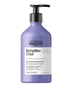 Шампунь для сияния осветленных или мелированных волос L'Oreal Blondifier Gloss 500 мл  Шампунь для сияния осветленных или мелированных волос L'Oreal Blondifier Gloss 500 мл