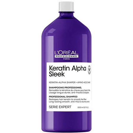 Шампунь L'Oreal Keratin Alpha Sleek 1500 мл 