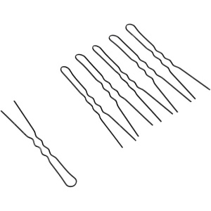 Шпильки DEWAL чёрные, прямые 45 мм, 60шт/уп мягкие  Шпильки DEWAL чёрные, прямые 45 мм, 60шт/уп мягкие