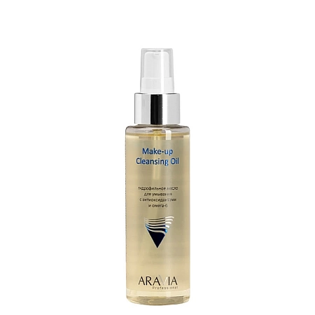 Гидрофильное масло ARAVIA для умывания с антиоксидантами и омега-6 Aravia Professional Make-Up Cleansing Oil,110 мл 