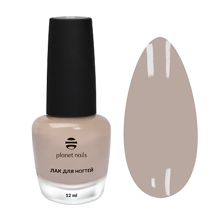 Лак для ногтей с эффектом гелевого покрытия Planet Nails (878) 12мл 