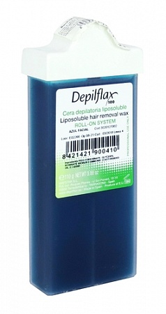 Воск в картридже DEPILFLAX Азулен узкий ролик 110 гр