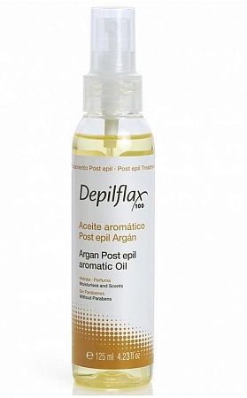 Масло Depilflax ARGAN для снятия остатков воска 125 мл