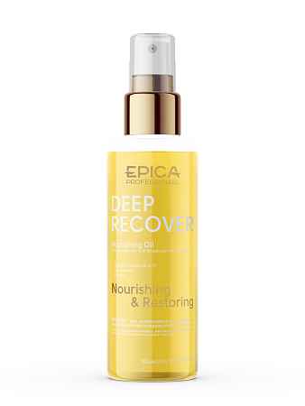 Масло DEEP RECOVER для поврежденных волос EPICA 100мл