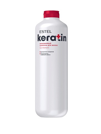 Кератиновый шампунь для волос ESTEL KERATIN 1200 мл 