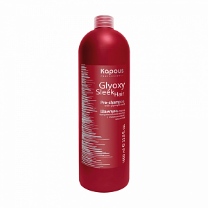 Купить 1479 Шампунь перед выпрямлением с глиоксиловой кислотой  GlyoxySleek Hair  1000 мл в Москве по низкой цене Шампунь перед выпрямлением с глиоксиловой кислотой "GlyoxySleek Hair" 1000 мл