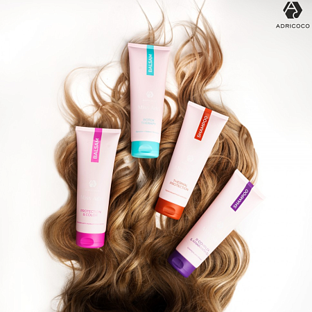 Шампунь для объема волос ADRICOCO Miss Adri B complex & amaranth oil, 400 мл