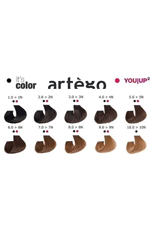 Стойкая крем-краска для волос ARTEGO IT'S COLOR 9.00 - 9NN холодный очень светлый блондин, 150 мл