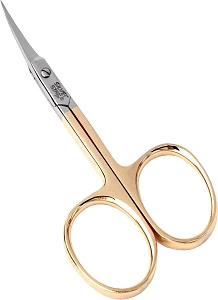 Ножницы для кутикулы SILVER STAR HCC-4-GOLD золотое покрытие  Ножницы для кутикулы SILVER STAR HCC-4-GOLD золотое покрытие