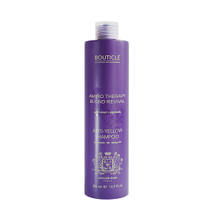 BOUTICLE Шампунь с анти-жёлтым эффектом для осветлённых и седых волос Anti-Yellow Shampoo 500 мл  BOUTICLE Шампунь с анти-жёлтым эффектом для осветлённых и седых волос Anti-Yellow Shampoo 500 мл