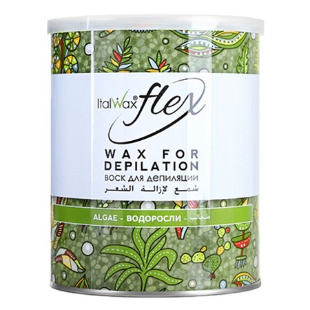 Воск ItalWax Flex Водоросли в банке 800 мл 