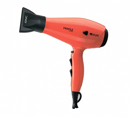 Фен DEWAL Profile 03-120 Orange 2200Вт ионизация 2 насадки