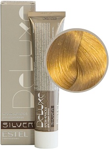 Купить 10/37 Крем-краска De Luxe Silver , светлый блондин золотисто-коричневый    в Москве по низкой цене! Доставка по всей России ESTEL De Luxe Silver Крем-краска для седых волос, 10/37 светлый блондин золотисто-коричневый, 60 мл