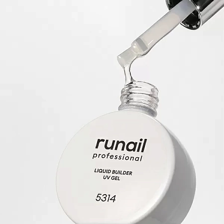 Жидкий Уф-гель RuNail Прозрачный 15 мл