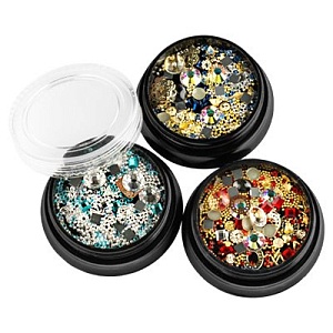 Купить Д018-02 Набор для декора Роскошь в баночке в Москве по низкой цене Набор для декора Роскошь в баночке