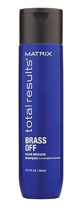 Купить E2236000  Шампунь 300 мл  ХОЛОДНЫЙ БЛОНД в Москве по низкой цене Шампунь Брасс Офф ХОЛОДНЫЙ БЛОНД MATRIX 300мл