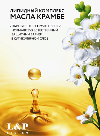 Липидная маска для волос L/P SYSTEM OLLIN PROFESSIONAL 500 мл 