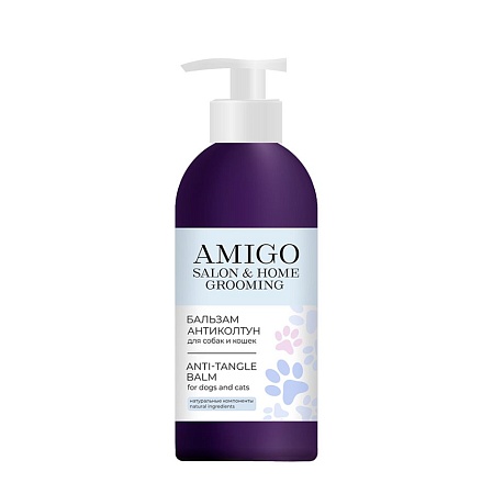 Бальзам-антиколтун для собак и кошек AMIGO 300 мл 