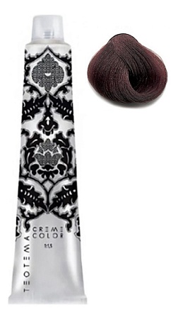 Крем-краска TЕО 4,56 Махагон красный коричневый 100 мл 