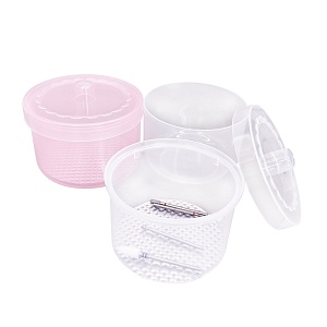 Ёмкость для стерилизации фрез пластиковая с крышкой Planet Nails  Ёмкость для стерилизации фрез пластиковая с крышкой Planet Nails