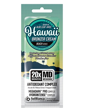 Крем-автозагар SOL BIANCA HAWAII 20 bronzers 15 мл х 10 шт 