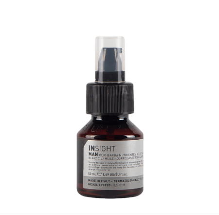 Питательное масло для бороды NOURISHING BEARD OIL INSIGHT 50мл 