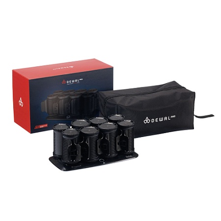 Бигуди для волос DEWAL PRO TWIST 38мм+45мм, 90вт 