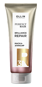 Купить 398813 PERFECT HAIR BRILLIANCE REPAIR 3 Маска-эликсир. Закрепляющий этап 250мл в Москве по низкой цене Маска-эликсир закрепляющий этап OLLIN PERFECT HAIR BRILLIANCE REPAIR 250 мл