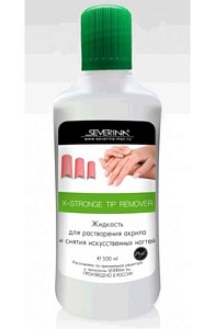 Купить 686805 Severina X-STRONG Жид-сть для снятия акрила и иск.ногтей 500мл в Москве по низкой цене Жидкость для снятия акрила и искусственных ногтей Severina X-STRONG 500мл