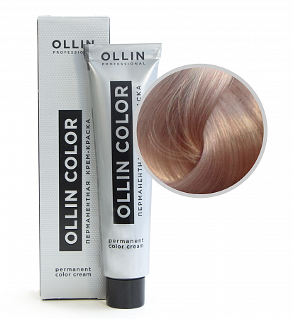 10/26 Ollin Color Крем-краска для волос, светлый блондин розовый, 60 мл