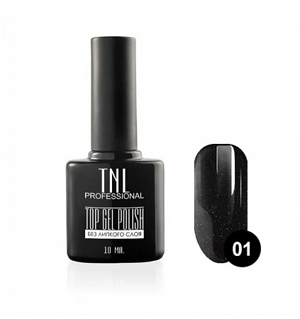 Закрепитель для гель-лака TNL Glow Secret с шиммером 1 10 мл