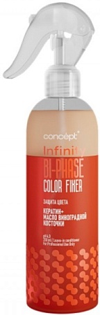 Спрей 2-х фазный CONCEPT Infinity для защиты цвета окрашенных волос Color Fixer 250 мл 