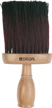 Кисть-смётка DEWAL NB1436 плоская, ручка-дерево, натуральная бычья щетина 