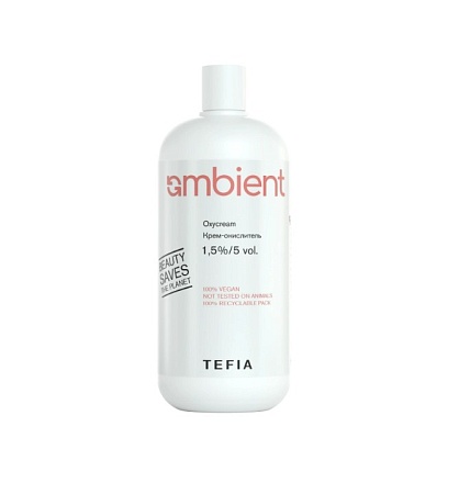Tefia Крем-окислитель для окрашивания волос Ambient 1,5% / 5 vol., 900 мл 