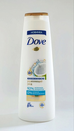 Шампунь DOVE Укрепляющий с кокосовым маслом 400 мл 
