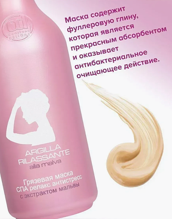СПА Маска грязевая релакс антистресс с экстрактом мальвы Constant Delight 250 мл 