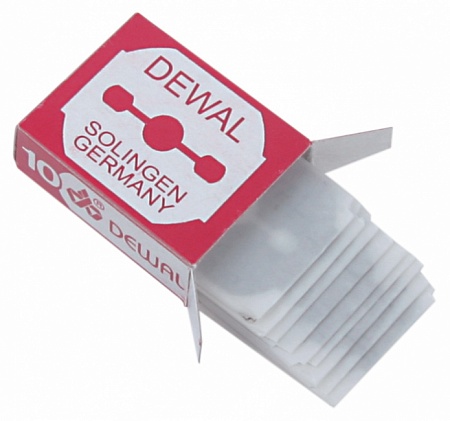 Лезвия Dewal (10 лезвий в коробочке)
