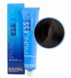 Купить 4/71 Крем-краска ESTEL PRINCESS ESSEX  шатен коричнево-пепельный    в Москве по низкой цене! Доставка по всей России ESTEL Princess Essex крем-краска для волос, 4/71 шатен коричнево-пепельный, 60 мл