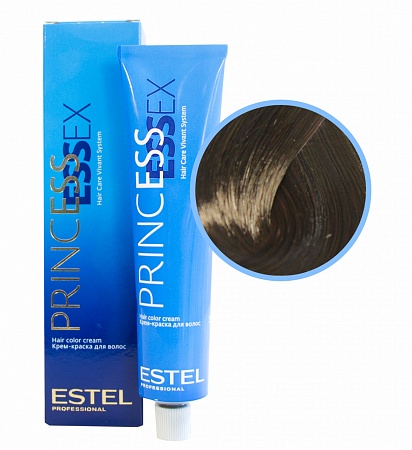 ESTEL Princess Essex краска-уход для волос, 4/00 шатен, 60 мл