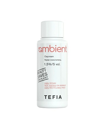 Tefia Крем-окислитель для окрашивания волос Ambient 1,5% / 5 vol., 60 мл 
