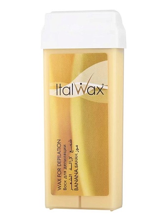 Воск ItalWax в картридже Банан 100 мл 
