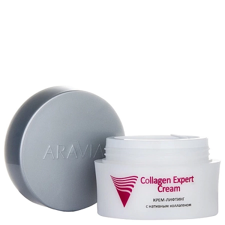 Крем-лифтинг ARAVIA с нативным коллагеном Collagen Expert Cream, 50 мл 