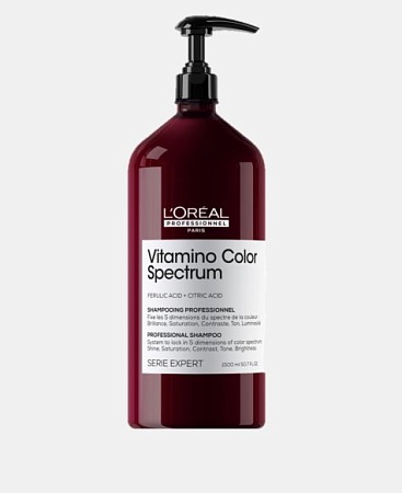 Шампунь для окрашенных волос L`oreal Expert Vitamino Color Spectrum 1500 мл. 