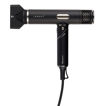 Фен DEWAL PRO LEGACY 2, складной,1600W,бесщеточный мотор, ионизация, 4 насадки+диффузор, провод 3м. 